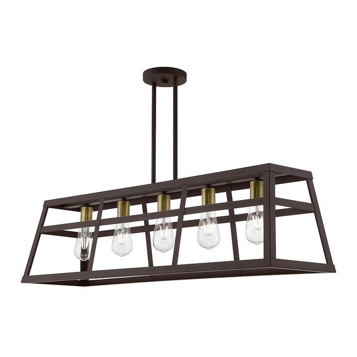 Livex Schofield Linear Chandelier