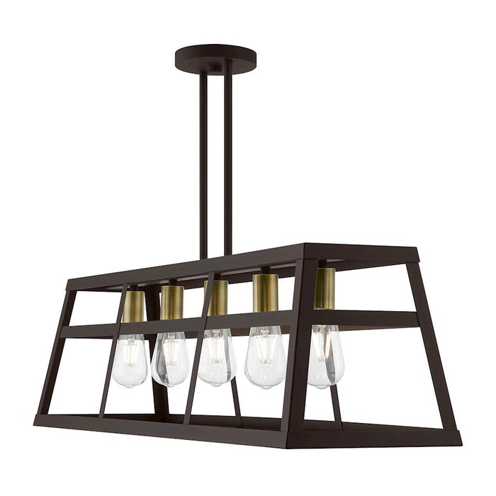 Livex Schofield Linear Chandelier