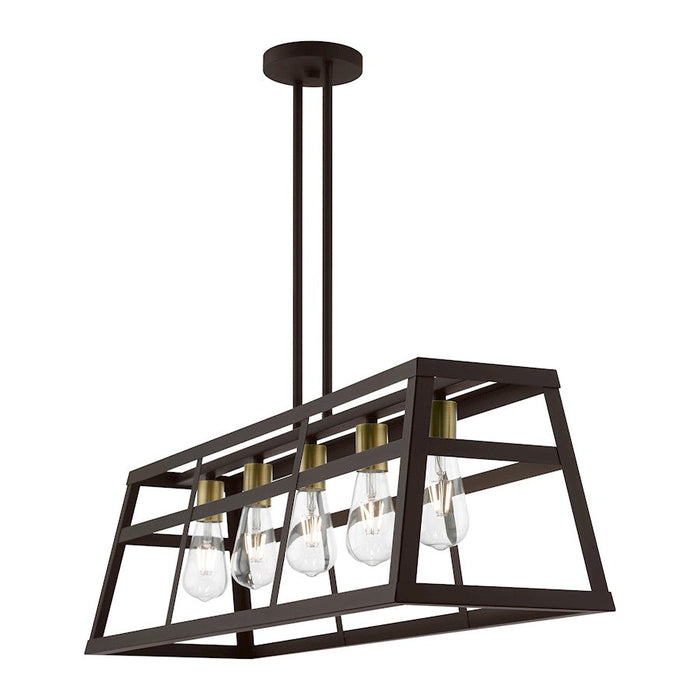 Livex Schofield Linear Chandelier