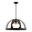 Livex Stoneridge 5 Light Pendant Chandelier, Textured Black - 49645-14