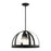 Livex Stoneridge 4 Light Pendant Chandelier, Textured Black - 49647-14