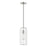 Livex Glenbrook 1 Light Pendant, Brushed Nickel/Brushed Nickel Metal - 49713-91