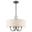 Livex Blossom 4 Light Pendant Chandelier, English Bronze - 49804-92