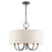 Livex Blossom 5 Light Pendant Chandelier, English Bronze - 49805-92