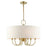 Livex Blossom 7 Light Pendant Chandelier, Antique Brass - 49806-01