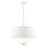 Livex Ridgecrest 4 Light Pendant Chandelier, White - 49844-03