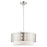 Livex Calinda 4 Light Pendant Chandelier, Brushed Nickel - 49865-91