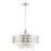 Livex Calinda 7 Light Pendant Chandelier, Brushed Nickel - 49866-91