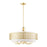 Livex Calinda 9 Light Pendant Chandelier, Soft Gold - 49867-33