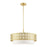 Livex Calinda 5 Light Pendant Chandelier, Soft Gold - 49870-33