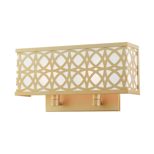 Livex Calinda 2 Light ADA Double Sconce, Soft Gold - 49877-33