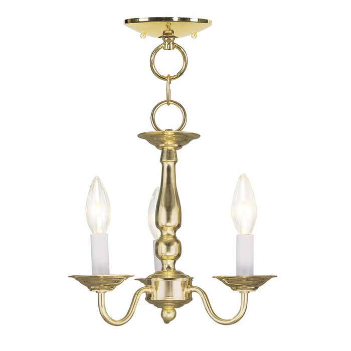 Livex Lighting Williamsburg Convertible Chain Hang/Ceiling Mount