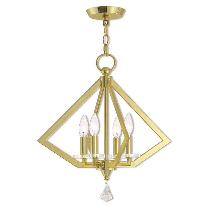 Livex Lighting Diamond Chandelier