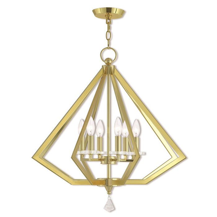 Livex Lighting Diamond Chandelier