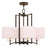 Livex Lighting Woodland Park Chandelier, Bronze