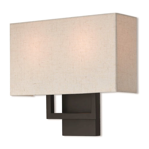 Livex Lighting Pierson 2 Light Wall Sconce, Bronze