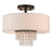 Livex Lighting Carlisle Flush Mount, English Bronze