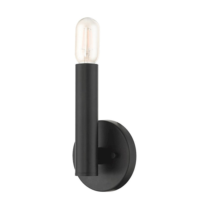 Livex Copenhagen 1 Light Single ADA Sconce, Black