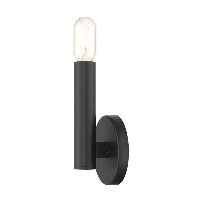 Livex Copenhagen 1 Light Single ADA Sconce, Black