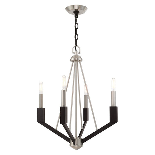 Livex Lighting Beckett 4 Light Mini Chandelier