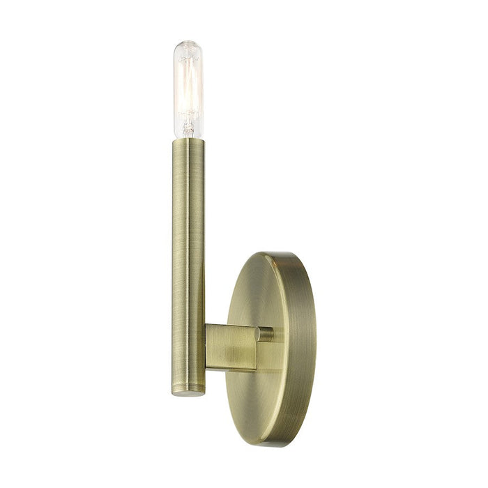 Livex Copenhagen 1 Light Single ADA Candelabra Sconce