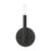 Livex Copenhagen 1 Light Single ADA Candelabra Sconce, Black