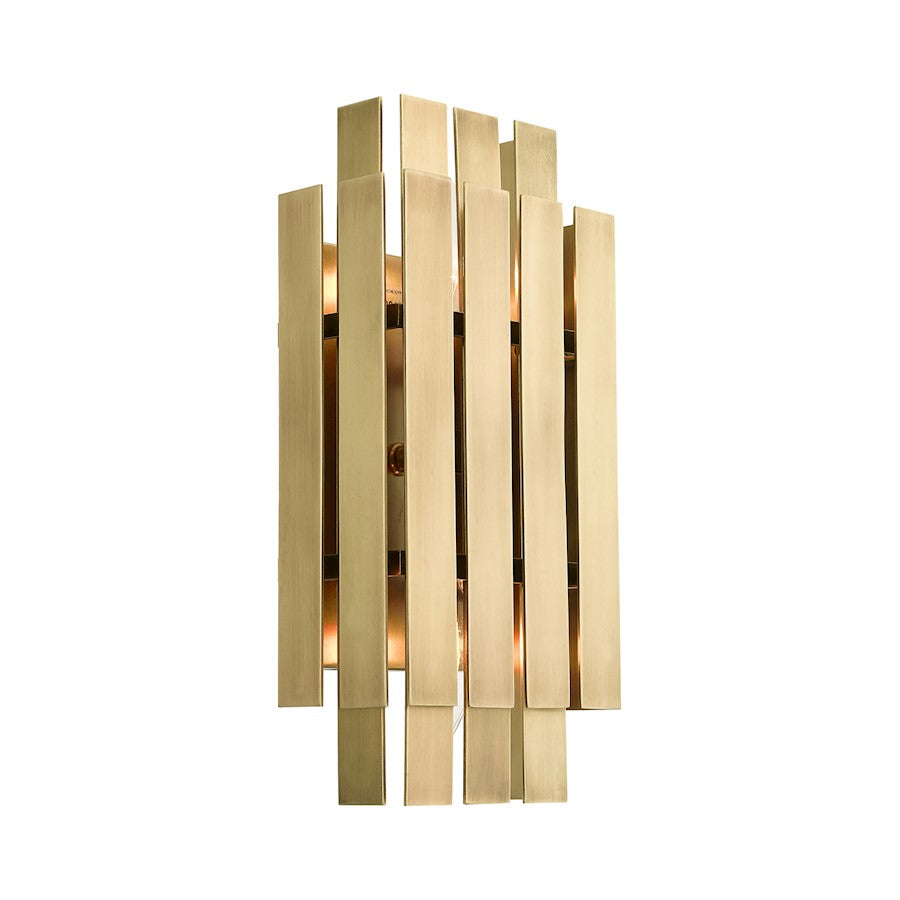 Livex Lighting Greenwich 2 Light ADA Wall Sconce