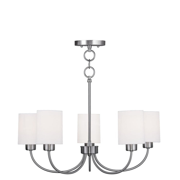 Livex Lighting Sussex Convertible Chain Hang Chandelier/Ceiling Mount