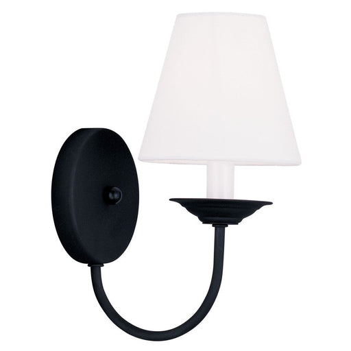 Livex Lighting Mendham Wall Sconce, Black