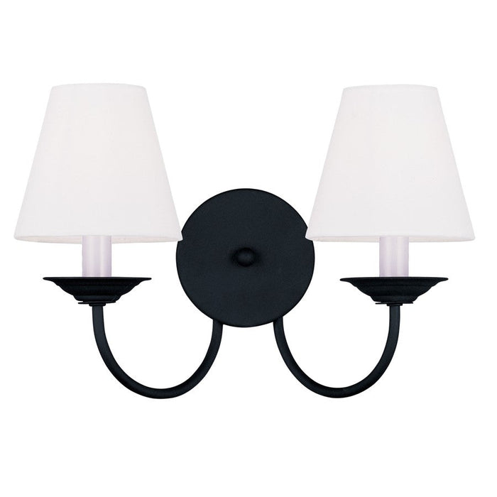 Livex Lighting Mendham Wall Sconce, Black