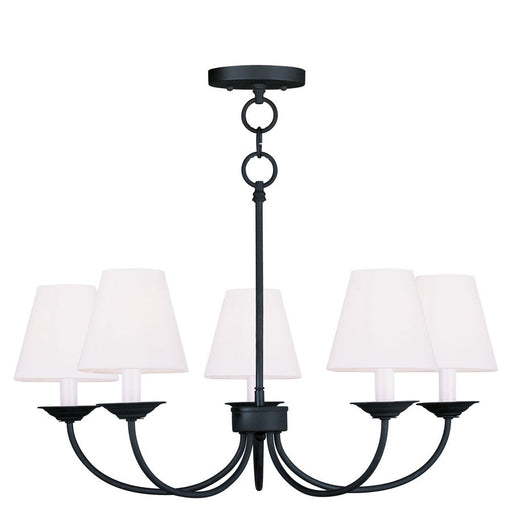 Livex Lighting Mendham Convertible Chain Hang Chandelier/Ceiling Mount