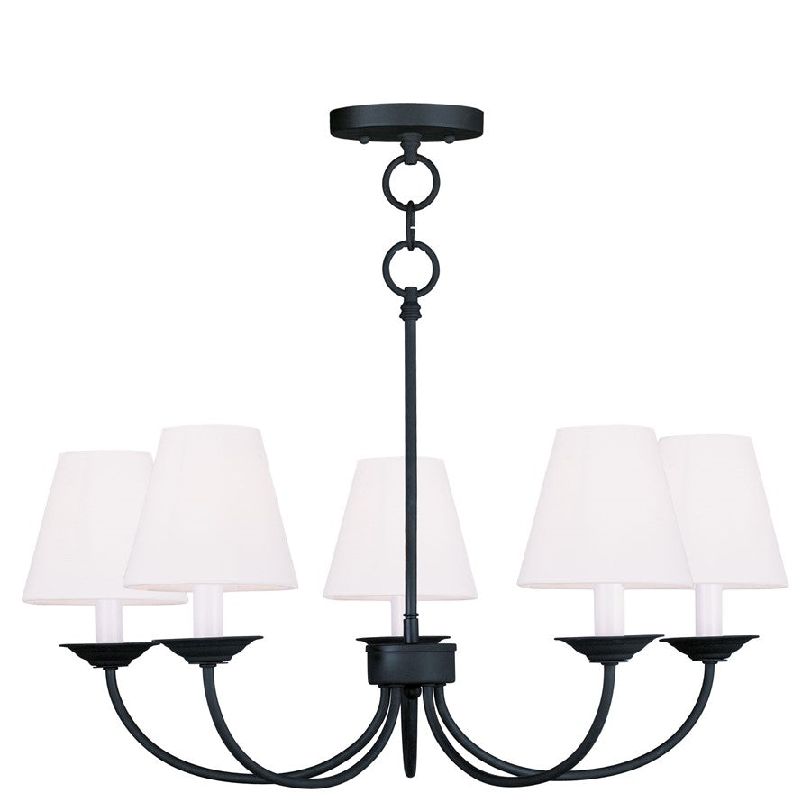 Livex Lighting Mendham Convertible Chain Hang Chandelier/Ceiling Mount