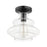 Livex Everett 1 Light Semi-Flush Mount