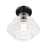 Livex Everett 1 Light Semi-Flush Mount