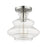 Livex Everett 1 Light Semi-Flush Mount