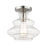 Livex Everett 1 Light Semi-Flush Mount