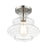 Livex Everett 1 Light Semi-Flush Mount