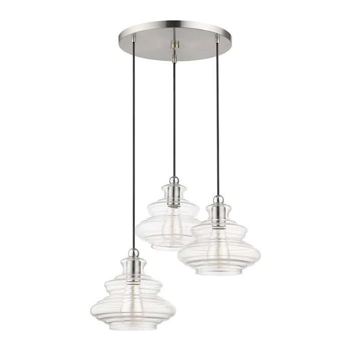 Livex Everett 3 Lt Pendant Chandelier