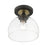 Livex Glendon 1 Light Semi-Flush Mount