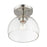 Livex Glendon 1 Light Semi-Flush Mount