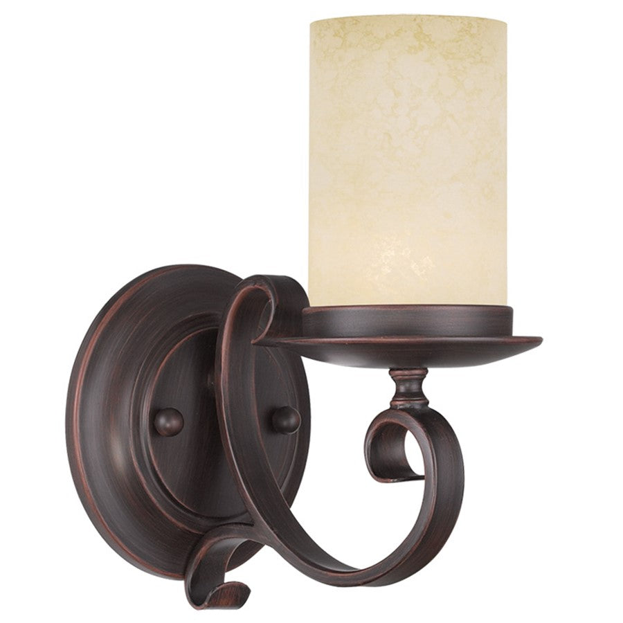 Livex Lighting Millburn Manor Sconce, Imperial Bronze