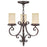 Livex Lighting Millburn Manor Mini Chandelier, Imperial Bronze