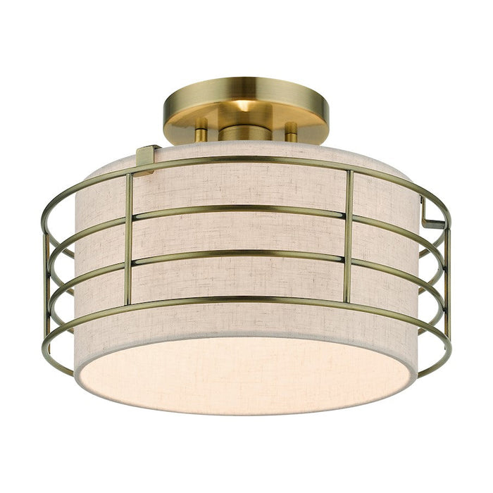 Livex Blanchard Medium Semi-Flush Mount