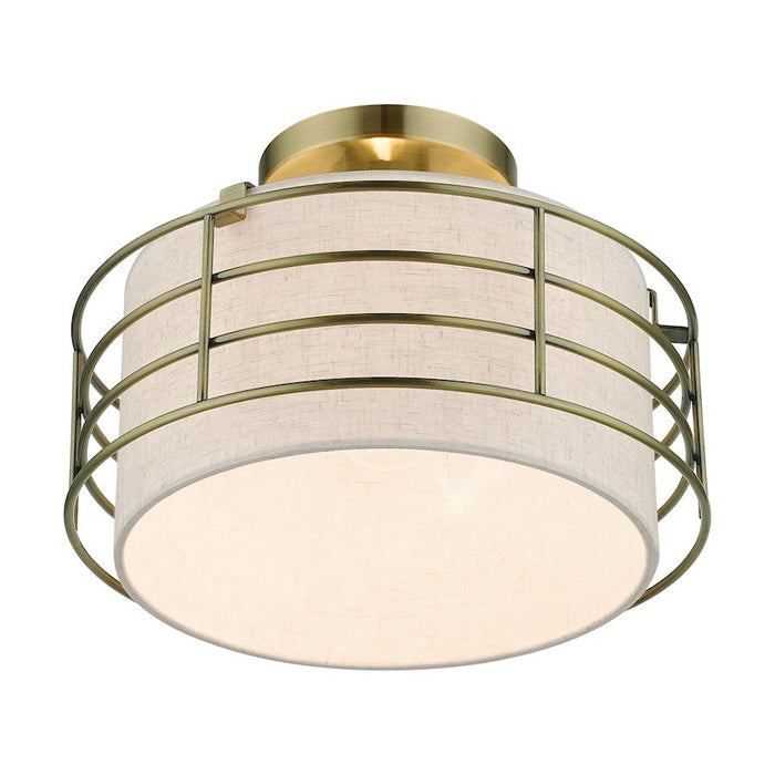 Livex Blanchard Medium Semi-Flush Mount