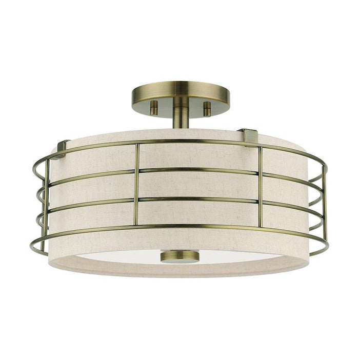 Livex Blanchard Medium Semi-Flush Mount