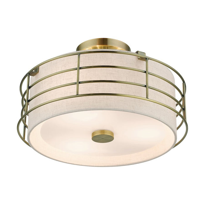 Livex Blanchard Medium Semi-Flush Mount