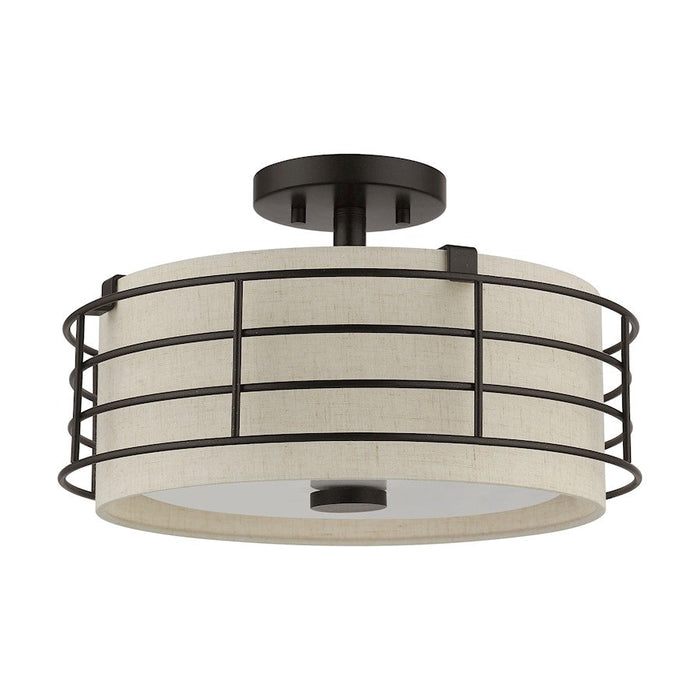 Livex Blanchard Medium Semi-Flush Mount