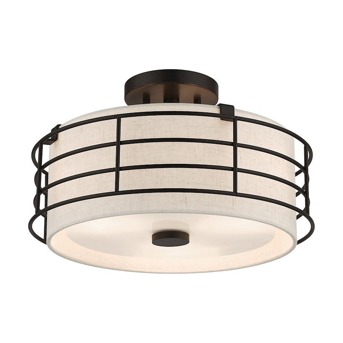 Livex Blanchard Medium Semi-Flush Mount