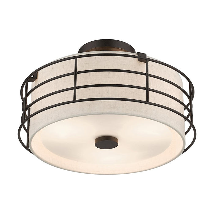 Livex Blanchard Medium Semi-Flush Mount