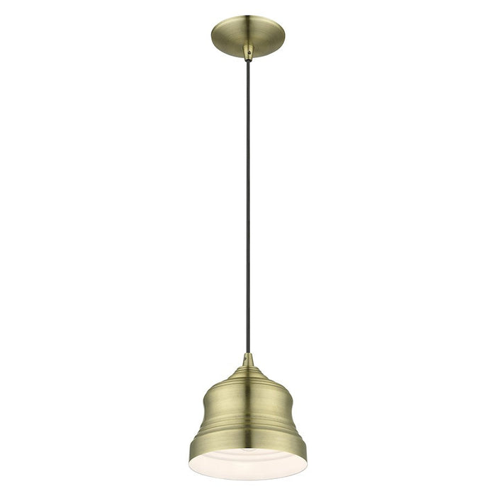 Livex Endicott 1 Light Mini Bell Pendant